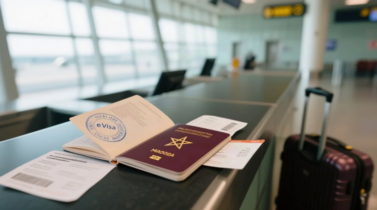 Arrival in Morocco: Border Control and Airport Procedures